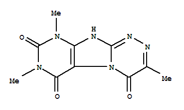 3,7,9-三甲基-[1,2,4]噻嗪并[3,4-F]嘌呤-4,6,8(1H,7H,9H)-三酮結(jié)構(gòu)式_358968-44-2結(jié)構(gòu)式
