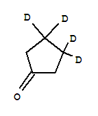 Cyclopentanone-3,3,4,4-d4Structure,36219-23-5Structure Cyclopentanone-3,3,4,4-d4 Structure,36219-23-5Structure