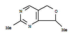 (9ci)-5,7-二氫-2,7-二甲基-呋喃并[3,4-d]嘧啶結構式_36267-77-3結構式