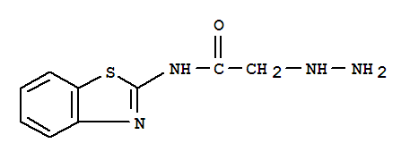 Acetamide,n-2-benzothiazolyl-2-hydrazino-(9ci)Structure,365544-22-5Structure Acetamide,n-2-benzothiazolyl-2-hydrazino-(9ci) Structure,365544-22-5Structure