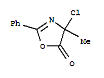 5(4H)-oxazolone, 4-chloro-4-methyl-2-phenyl-Structure,36648-43-8Structure 5(4H)-oxazolone, 4-chloro-4-methyl-2-phenyl- Structure,36648-43-8Structure
