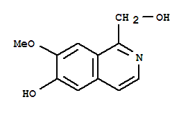 1-Isoquinolinemethanol ,6-hydroxy-7-methoxy-(9ci)Structure,367947-68-0Structure 1-Isoquinolinemethanol ,6-hydroxy-7-methoxy-(9ci) Structure,367947-68-0Structure