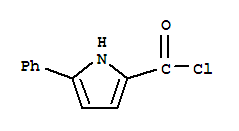 1H-pyrrole-2-carbonyl chloride,5-phenyl-(9ci)Structure,368210-50-8Structure 1H-pyrrole-2-carbonyl chloride,5-phenyl-(9ci) Structure,368210-50-8Structure