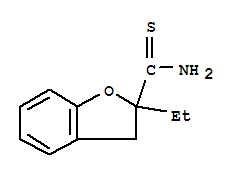 2-Benzofurancarbothioamide,2-ethyl-2,3-dihydro-(9ci)Structure,368423-55-6Structure 2-Benzofurancarbothioamide,2-ethyl-2,3-dihydro-(9ci) Structure,368423-55-6Structure