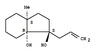 1H-indene-1,7a(2h)-diol, hexahydro-3a-methyl-1-(2-propenyl)-, (1s,3as,7ar)- (9ci) Structure,368875-13-2Structure