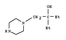 1-Piperazineethanol ,-alpha-,-alpha--diethyl-(9ci)Structure,369626-06-2Structure 1-Piperazineethanol ,-alpha-,-alpha--diethyl-(9ci) Structure,369626-06-2Structure