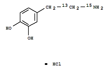 2-(3,4-Dihydroxyphenyl)ethyl-1-13c-amine-15n hclStructure,369656-74-6Structure 2-(3,4-Dihydroxyphenyl)ethyl-1-13c-amine-15n hcl Structure,369656-74-6Structure