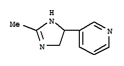 Pyridine,3-(4,5-dihydro-2-methyl-1h-imidazol-4-yl)-(9ci)Structure,371122-34-8Structure Pyridine,3-(4,5-dihydro-2-methyl-1h-imidazol-4-yl)-(9ci) Structure,371122-34-8Structure