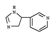 Pyridine,3-(4,5-dihydro-1h-imidazol-4-yl)-(9ci)Structure,371122-36-0Structure Pyridine,3-(4,5-dihydro-1h-imidazol-4-yl)-(9ci) Structure,371122-36-0Structure