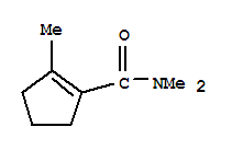 1-Cyclopentene-1-carboxamide,n,n,2-trimethyl-(9ci)Structure,371151-18-7Structure 1-Cyclopentene-1-carboxamide,n,n,2-trimethyl-(9ci) Structure,371151-18-7Structure