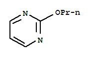 Pyrimidine, 2-propoxy-(7ci,8ci)Structure,3739-79-5Structure Pyrimidine, 2-propoxy-(7ci,8ci) Structure,3739-79-5Structure