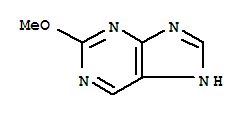 1H-purine, 2-methoxy-(9ci)Structure,37432-20-5Structure 1H-purine, 2-methoxy-(9ci) Structure,37432-20-5Structure