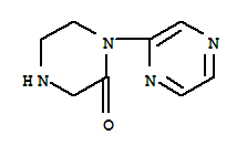 Piperazinone,1-pyrazinyl-(9ci)Structure,374795-66-1Structure Piperazinone,1-pyrazinyl-(9ci) Structure,374795-66-1Structure