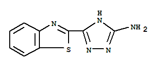 1H-1,2,4-triazol-3-amine,5-(2-benzothiazolyl)-(9ci)Structure,37547-62-9Structure 1H-1,2,4-triazol-3-amine,5-(2-benzothiazolyl)-(9ci) Structure,37547-62-9Structure