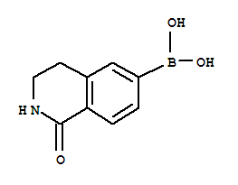 (1,2,3,4-Tetrahydro-1-oxo-6-isoquinolinyl)-boronic acidStructure,376584-81-5Structure (1,2,3,4-Tetrahydro-1-oxo-6-isoquinolinyl)-boronic acid Structure,376584-81-5Structure