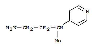 4-Pyridinepropanamine,gamma-methyl-(9ci)Structure,379264-83-2Structure 4-Pyridinepropanamine,gamma-methyl-(9ci) Structure,379264-83-2Structure