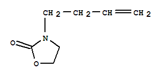 (9Ci)-3-(3-丁烯)-2-噁唑烷酮結(jié)構(gòu)式_381230-95-1結(jié)構(gòu)式