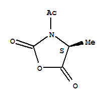 (4S)-(9Ci)-3-乙?；?4-甲基-2,5-噁唑啉二酮結(jié)構(gòu)式_386767-18-6結(jié)構(gòu)式