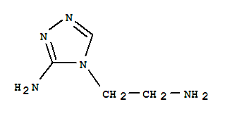 4-(2-Aminoethyl)-4h-1,2,4-triazol-3-amineStructure,387389-62-0Structure 4-(2-Aminoethyl)-4h-1,2,4-triazol-3-amine Structure,387389-62-0Structure