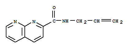 1,8-Naphthyridine-2-carboxamide,n-2-propenyl-(9ci)Structure,388565-60-4Structure 1,8-Naphthyridine-2-carboxamide,n-2-propenyl-(9ci) Structure,388565-60-4Structure