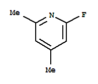 Pyridine,2-fluoro-4,6-dimethyl-(9ci)Structure,38926-11-3Structure Pyridine,2-fluoro-4,6-dimethyl-(9ci) Structure,38926-11-3Structure