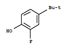 Phenol ,4-(1,1-dimethylethyl)-2-fluoro-Structure,38946-63-3Structure Phenol ,4-(1,1-dimethylethyl)-2-fluoro- Structure,38946-63-3Structure