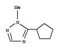 1H-1,2,4-triazole,5-cyclopentyl-1-methyl-(9ci)Structure,389606-94-4Structure 1H-1,2,4-triazole,5-cyclopentyl-1-methyl-(9ci) Structure,389606-94-4Structure