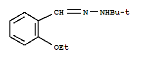 Benzaldehyde,2-ethoxy-,(1,1-dimethylethyl)hydrazone (9ci)Structure,389609-96-5Structure Benzaldehyde,2-ethoxy-,(1,1-dimethylethyl)hydrazone (9ci) Structure,389609-96-5Structure