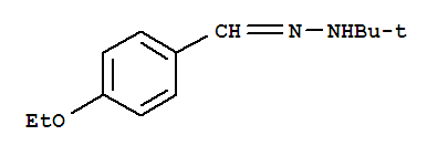Benzaldehyde,4-ethoxy-,(1,1-dimethylethyl)hydrazone (9ci)Structure,389609-98-7Structure Benzaldehyde,4-ethoxy-,(1,1-dimethylethyl)hydrazone (9ci) Structure,389609-98-7Structure