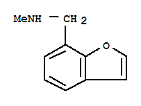 7-Benzofuranmethanamine,n-methyl-Structure,389806-25-1Structure 7-Benzofuranmethanamine,n-methyl- Structure,389806-25-1Structure