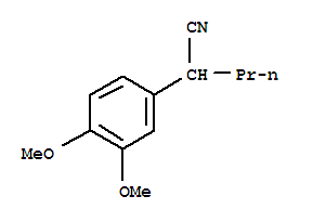 1-(3,4-Dimethoxyphenyl)-valeronitrileStructure,39066-07-4Structure 1-(3,4-Dimethoxyphenyl)-valeronitrile Structure,39066-07-4Structure