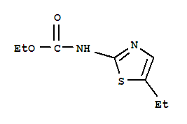Carbamic acid,(5-ethyl-2-thiazolyl)-,ethyl ester (9ci)Structure,39122-68-4Structure Carbamic acid,(5-ethyl-2-thiazolyl)-,ethyl ester (9ci) Structure,39122-68-4Structure