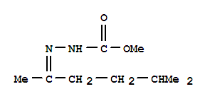 Hydrazinecarboxylic acid,(1,4-dimethylpentylidene)-,methyl ester (9ci)Structure,391253-73-9Structure Hydrazinecarboxylic acid,(1,4-dimethylpentylidene)-,methyl ester (9ci) Structure,391253-73-9Structure