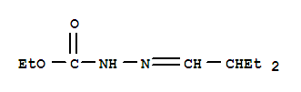 Hydrazinecarboxylic acid,(2-ethylbutylidene)-,ethyl ester (9ci)Structure,391258-47-2Structure Hydrazinecarboxylic acid,(2-ethylbutylidene)-,ethyl ester (9ci) Structure,391258-47-2Structure