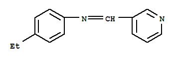 Benzenamine,4-ethyl-n-(3-pyridinylmethylene)-(9ci)Structure,391608-80-3Structure Benzenamine,4-ethyl-n-(3-pyridinylmethylene)-(9ci) Structure,391608-80-3Structure