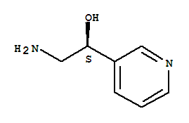 (1S)-2-amino-1-(3-pyridinyl)ethanolStructure,391906-08-4Structure (1S)-2-amino-1-(3-pyridinyl)ethanol Structure,391906-08-4Structure