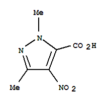 2,5-Dimethyl-4-nitro-2H-pyrazole-3-carboxylic acidStructure,3920-37-4Structure 2,5-Dimethyl-4-nitro-2H-pyrazole-3-carboxylic acid Structure,3920-37-4Structure