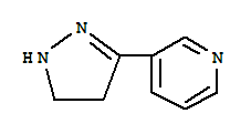 Pyridine,3-(4,5-dihydro-1h-pyrazol-3-yl)-(9ci)Structure,392727-86-5Structure Pyridine,3-(4,5-dihydro-1h-pyrazol-3-yl)-(9ci) Structure,392727-86-5Structure
