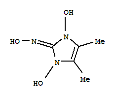 2-(Hydroxyimino)-4,5-dimethyl-1h-imidazole-1,3(2h)-diolStructure,393128-35-3Structure 2-(Hydroxyimino)-4,5-dimethyl-1h-imidazole-1,3(2h)-diol Structure,393128-35-3Structure