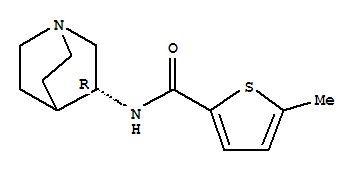 (9ci)-n-(3r)-1-氮雜雙環(huán)[2.2.2]-3-辛基-5-甲基-2-噻吩羧酰胺結(jié)構(gòu)式_400713-46-4結(jié)構(gòu)式