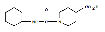 (9ci)-1-[(環(huán)己基氨基)羰基]-4-哌啶羧酸結(jié)構(gòu)式_401581-26-8結(jié)構(gòu)式
