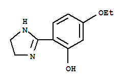 Phenol, 2-(4,5-dihydro-1h-imidazol-2-yl)-5-ethoxy-(9ci)Structure,401606-96-0Structure Phenol, 2-(4,5-dihydro-1h-imidazol-2-yl)-5-ethoxy-(9ci) Structure,401606-96-0Structure