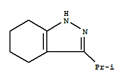 1H-indazole,4,5,6,7-tetrahydro-3-(1-methylethyl)-(9ci) Structure,402512-54-3Structure