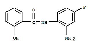 Benzamide, n-(2-amino-4-fluorophenyl)-2-hydroxy-(9ci)Structure,403599-68-8Structure Benzamide, n-(2-amino-4-fluorophenyl)-2-hydroxy-(9ci) Structure,403599-68-8Structure