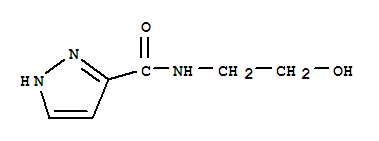 1H-pyrazole-3-carboxamide,n-(2-hydroxyethyl)-(9ci)Structure,405278-69-5Structure 1H-pyrazole-3-carboxamide,n-(2-hydroxyethyl)-(9ci) Structure,405278-69-5Structure