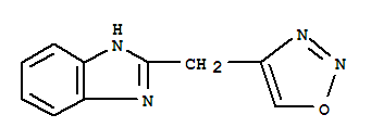 1H-benzimidazole,2-(1,2,3-oxadiazol-4-ylmethyl)-(9ci)Structure,40609-34-5Structure 1H-benzimidazole,2-(1,2,3-oxadiazol-4-ylmethyl)-(9ci) Structure,40609-34-5Structure