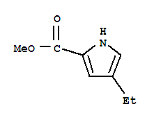 1H-pyrrole-2-carboxylicacid,4-ethyl-,methylester(9ci)Structure,40611-83-4Structure 1H-pyrrole-2-carboxylicacid,4-ethyl-,methylester(9ci) Structure,40611-83-4Structure