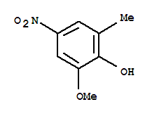 Phenol, 2-methoxy-6-methyl-4-nitro-(9ci)Structure,408335-62-6Structure Phenol, 2-methoxy-6-methyl-4-nitro-(9ci) Structure,408335-62-6Structure