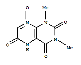 2,4,6(3H)-pteridinetrione, 1,5-dihydro-1,3-dimethyl-, 8-oxideStructure,411237-07-5Structure 2,4,6(3H)-pteridinetrione, 1,5-dihydro-1,3-dimethyl-, 8-oxide Structure,411237-07-5Structure