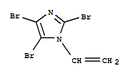 2,4,5-Tribromo-1-vinylimidazoleStructure,41205-31-6Structure 2,4,5-Tribromo-1-vinylimidazole Structure,41205-31-6Structure